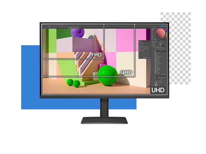 SAMSUNG ViewFinity S80D 27p UHD IPS 60Hz 5ms HDMI