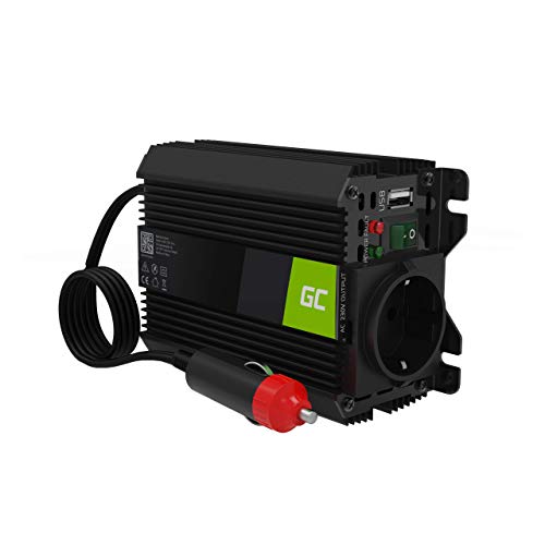 Green Cell INV09 adaptateur de puissance & onduleur Auto 1000 W Noir