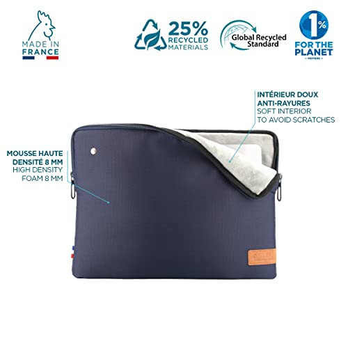 MOBILIS Housse de protection La Frenchie 12.5 - 14" - Bleu nuit