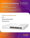 HPE Aruba Instant On 1960 Smart 24G 2XT 2XF PoE+ 370W Switch