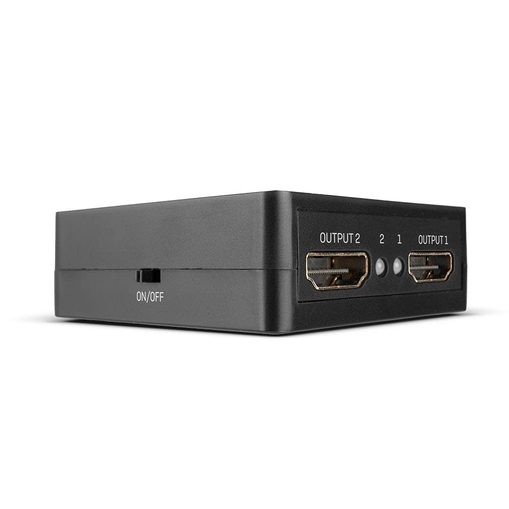 LINDY 2 Port HDMI 18G Splitter Compact