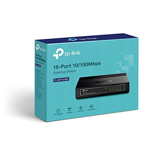 16-port 10/100M Desktop Switch