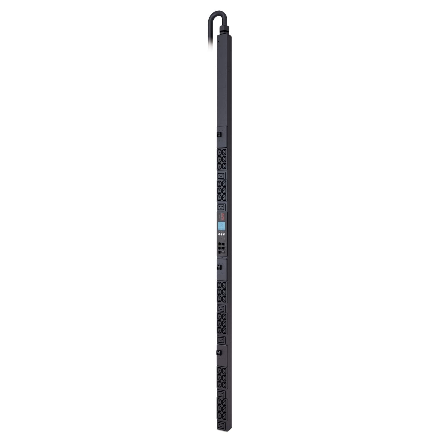 APC Metered Rack PDU Rack AC 208V 10 kW 3-phase Ethernet 10/100 RS-232 output connectors 42 0U 1.82m cord Canada United States BK