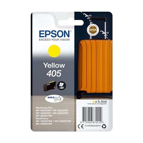 EPSON 4LB Singlepack Black 405 DURABrite Ultra Ink