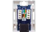 Boîtier mural 1 port RJ45 CAT 5e UTP