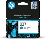 HP 937 Cyan Original Ink Cartridge