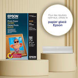 EPSON PHOTO  papier brillant 200g/m2 130x180mm 50 feuilles pack de 1