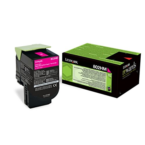 Toner LEXMARK 80C2HME 802HM - Magenta