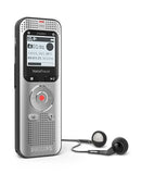 PHILIPS Dictaphone VoiceTracer DVT2050 : Optimisé pour les notes 8Go, 2 Mic, 50h