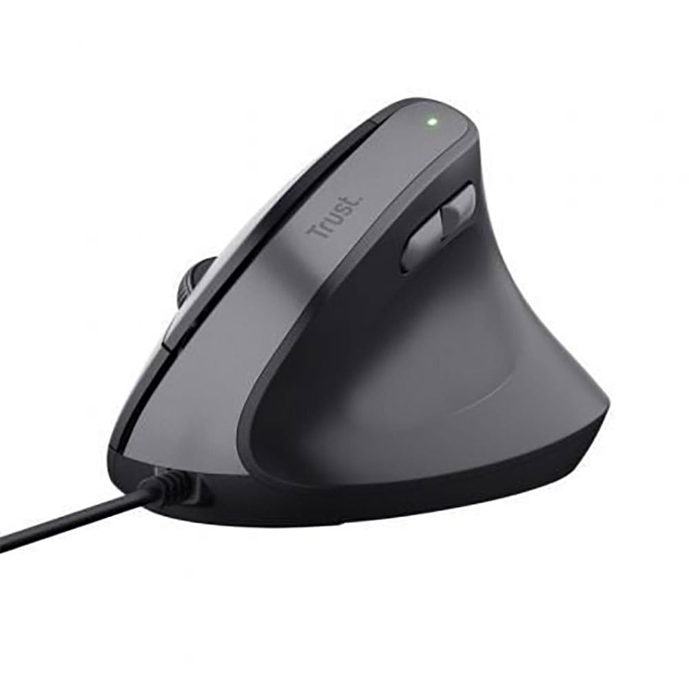 TRUST Souris egonomique BAYO II filaire - Noire