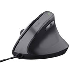 TRUST Souris egonomique BAYO II filaire - Noire