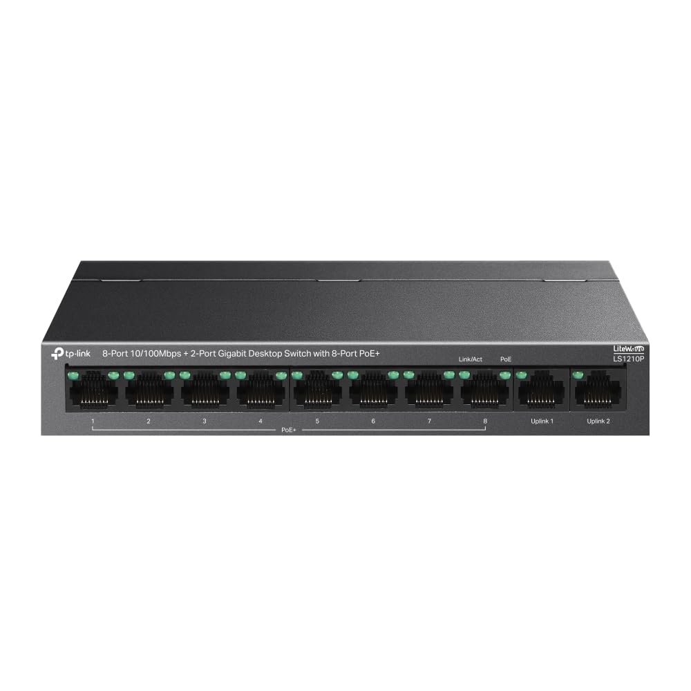 TP-Link Switch Bureau 8xFE + 2xGE
