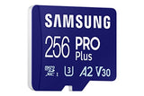 Samsung PRO Plus MB-MD256SA/EU mémoire flash 256 Go MicroSD UHS-I Classe 3