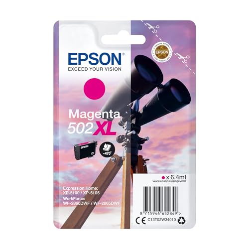 EPSON 1LB Singlepack Cyan 502XL Ink