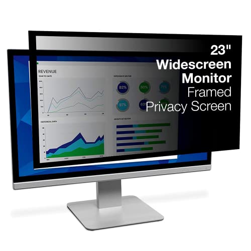 3M PF230W9F Framed Privacy Filter for 23p Widescreen Monitor