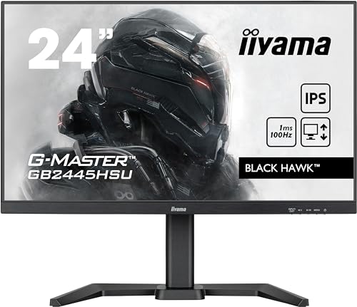 "iiyama G-MASTER GB2445HSU-B1 écran plat de PC 61 cm (24"") 1920 x 1080 pixels Full HD LED Noir"