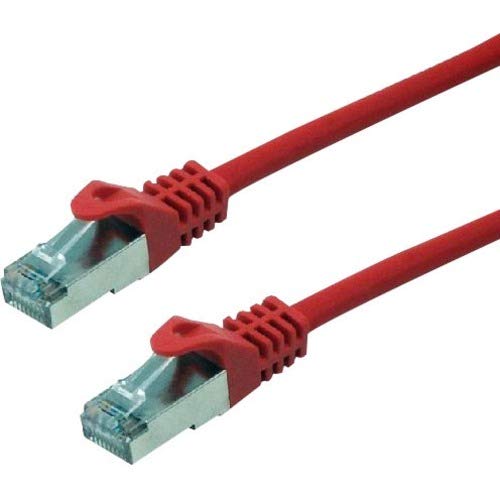 MCL FTP6-0.3M/R - Câble CAT 6 RJ45 F/UTP - 0.3m Rouge