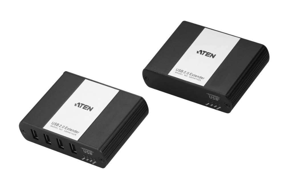 ATEN UEH4102 Extendeur USB 2.0 sur IP Hub métal 4 ports