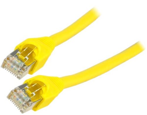 Cordon RJ45 catégorie 6 S/FTP jaune - 1 m