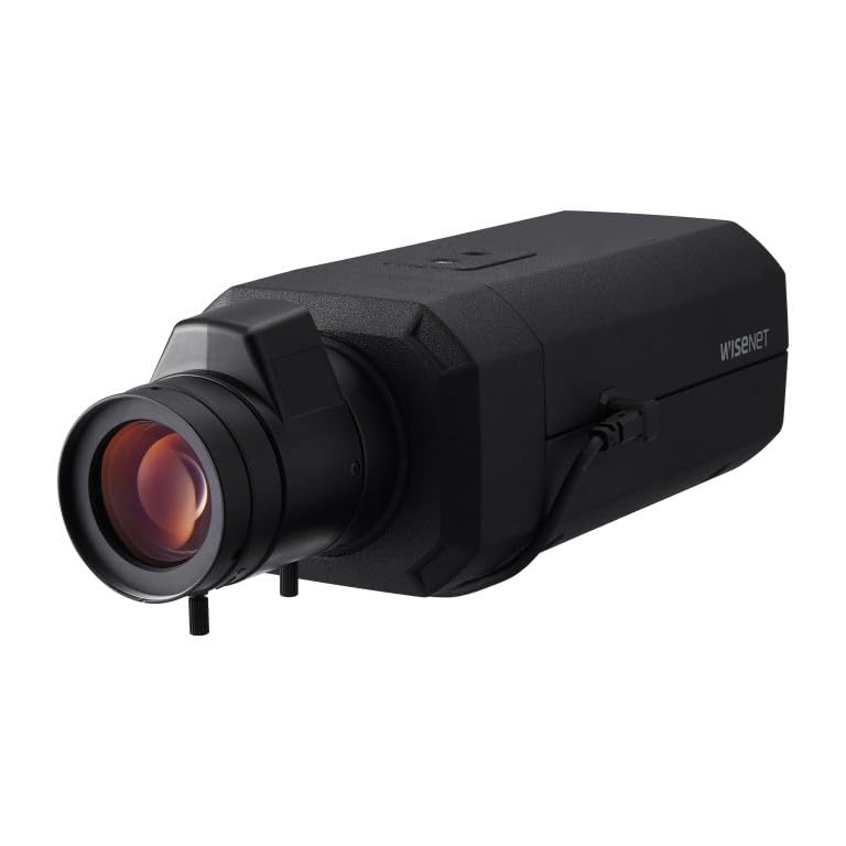 Hanwha XNB-8003 caméra de sécurité Boîte Caméra de sécurité IP Intérieure et extérieure 3328 x 1872 pixels Plafond/mur