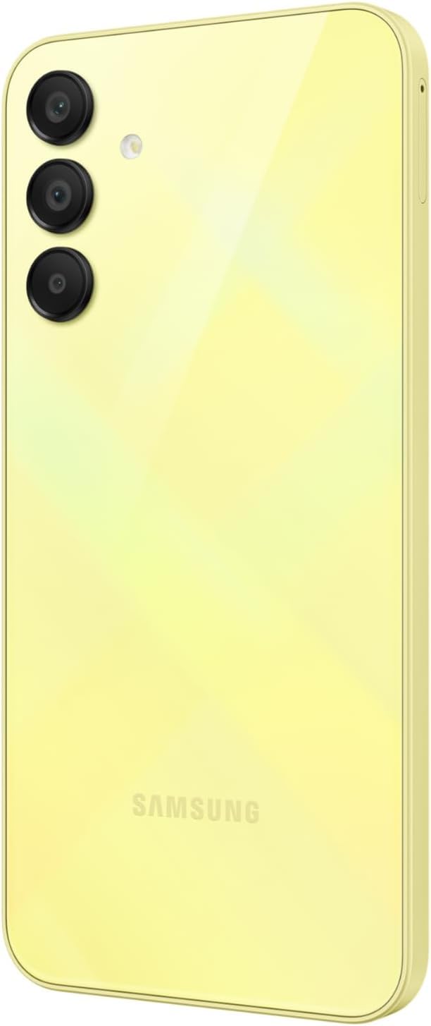 Samsung A155F/DSN Galaxy A15 (6.5'' - 256 Go, 8 Go RAM - Produit Etranger Garanti 2 ans) Jaune