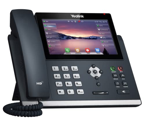 Yealink SIP-T48U téléphone fixe Gris LED Wifi