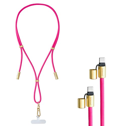 INTENSO Lanière de chargement pour téléphone portable beige