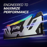 KINGSTON 16Go 7600MT/s DDR5 CL38 DIMM FURY Renegade RGB XMP