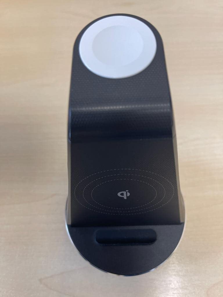 VERBATIM WCS-01 ALUMINIUM 2-IN-1 QI MFI WIRELESS + APPLE WATCH CHARGER WCF (P)