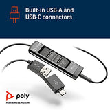 POLY EncorePro 525 Casque Centre d appel USB-A/C 2 écouteurs