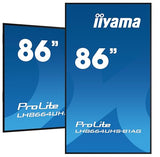 IIYAMA- Afficheur professionnel 86   LH8664UHS-B1AG