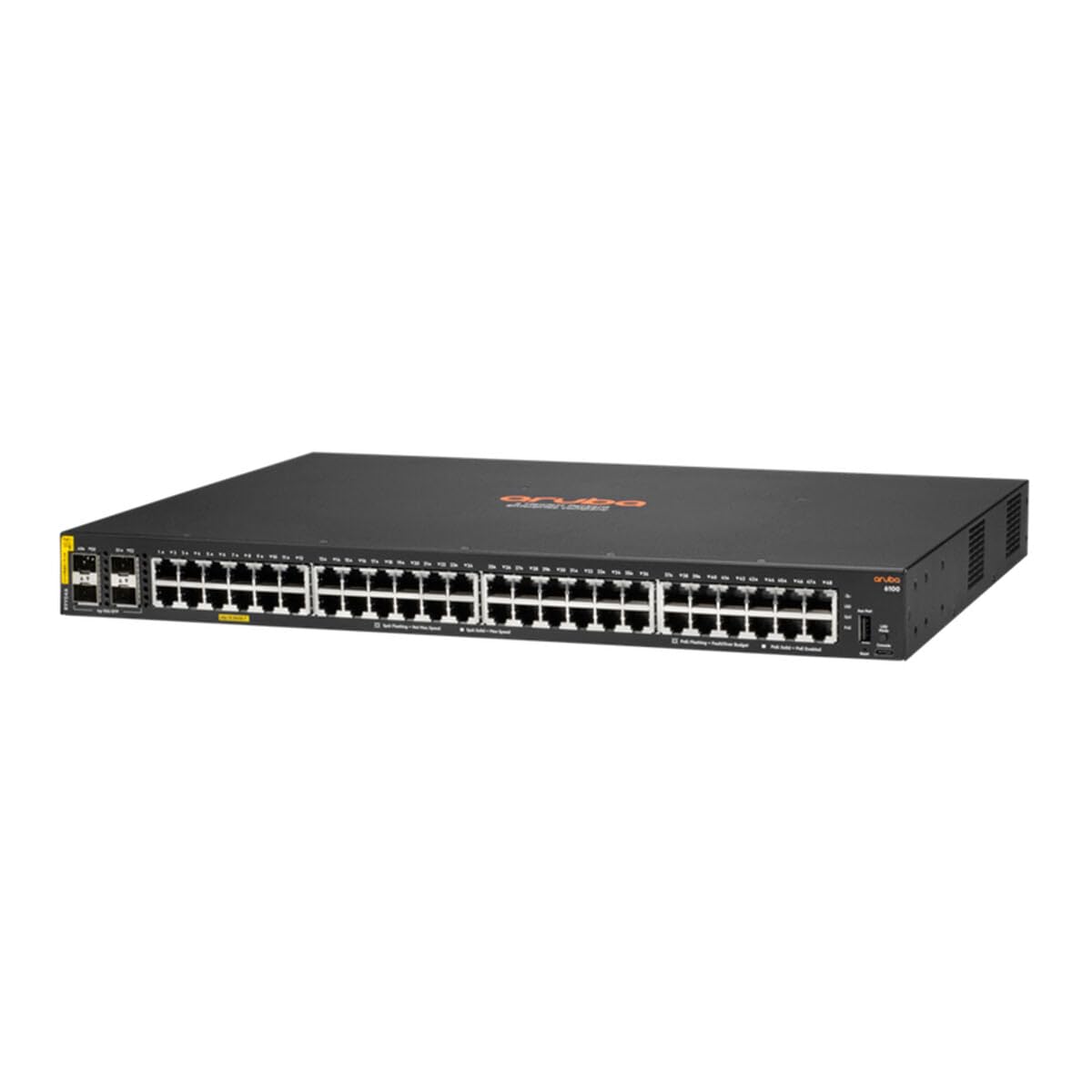 HPE Aruba CX 6100 48G Class4 PoE 4SFP+ 740W Switch