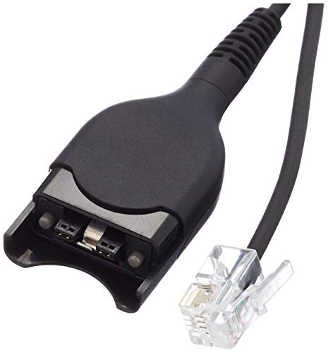 EPOS CSTD 01 Standard headset connection cable with EasyDisconnect to Modular Plug RJ 9