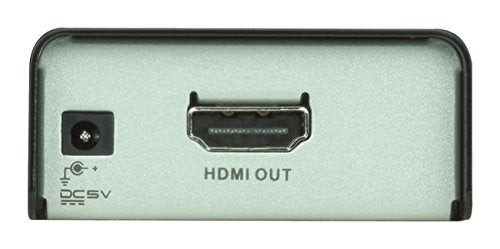 Récepteur HDMI Cat 5 (1080p@40m) - 1920 x 1200 pixels - Récepteur AV - 60 m - Avec fil - Noir - HDCP