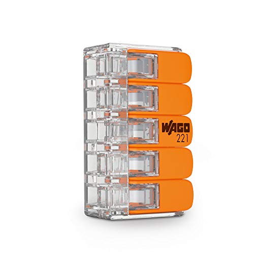 Borne de connexion rapide 5 voies - boîte de 25
