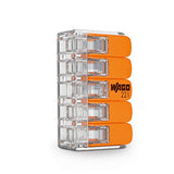 Borne de connexion rapide 5 voies - boîte de 25