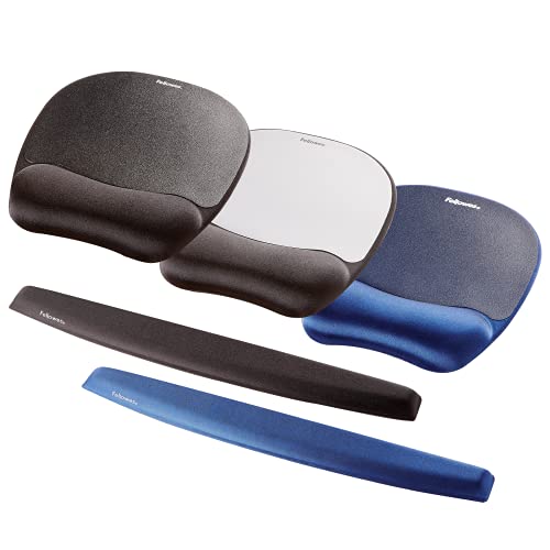 FELLOWES Tapis de souris - Repose-poignets Ergo Mouss - Saphir