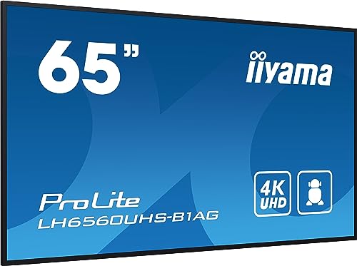 IIYAMA - Afficheur professionnel 65" LH6560UHS-B1AG