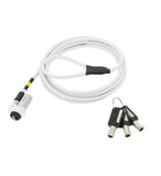 MOBILIS Câble de sécurité Tête Fine avec Verrou à Clé pour Encoche Nano