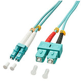 LINDY Optic Cable LC/SC OM3 2m 50/125 Multimode