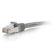 Cbl/15m CAT6A Shielded Patch Cable Grey