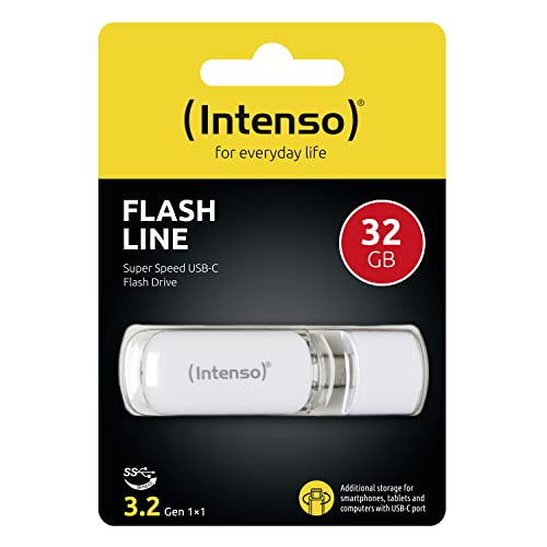 INTENSO Clé USB 3.1 Flash Line Type-C 32 Go