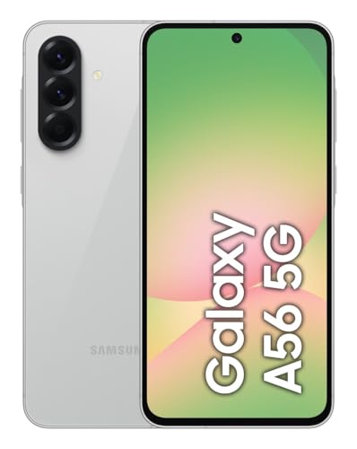 Samsung Galaxy A56 5G Double SIM 8 Go RAM 128 Go - Gris clair