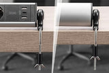 Digitus DA-70624 multiprise 1,5 m 6 sortie(s) CA Intérieure Noir, Argent