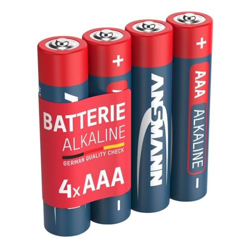 ANSMANN Piles alcalines 5015553 LR03 / AAA blister de 4