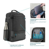 Trendy 24h Backpack 14-16   Black - 25L - Main Fabric 100% R