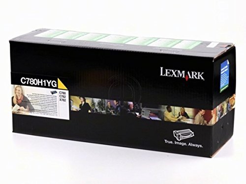 Toner LEXMARK C780H1YG C782, X782e - Yellow