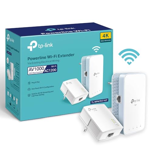 TP-LINK TL-WPA7517 KIT CPL AV1000 WiFi AC750 Dual Band