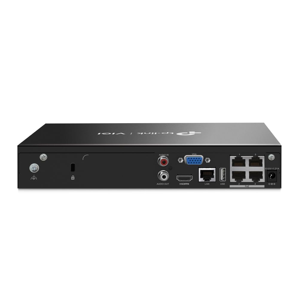 TP-LINK VIGI NVR1004H-4P 4 Channel PoE Network Video Recorder