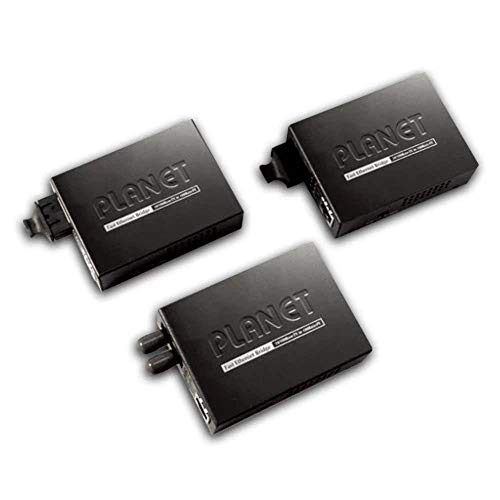 PLANET FT-802S15 convertisseur de support réseau 100 Mbit/s 1310 nm Monomode Noir